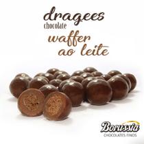 Confeito de Waffer Borússia Chocolates Quantidade:Pote com 150g Confeito de Waffer Borússia Chocolates Quantidade:Pote com 150g