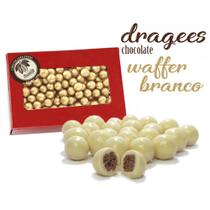 Confeito de Waffer Branco Borússia Chocolates