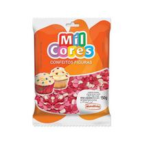 Confeito figura coração 150g Mavalério