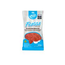 Confeito Granulado Gourmet Vermelho Flocos Macios 500g Mix Confeito Granulado Gourmet Vermelho Flocos Macios 500g Mix