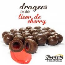 Confeito Licor de Cherry Borússia Chocolates