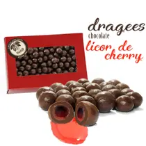 Confeito Licor de Cherry Borússia Chocolates