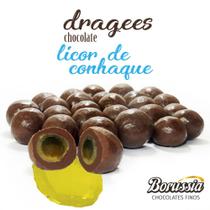 Confeito Licor de Conhaque Borússia Chocolates Quantidade:Pote com 150g Confeito Licor de Conhaque Borússia Chocolates Quantidade:Pote com 150g