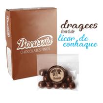 Confeito Licor de Conhaque Borússia Chocolates