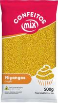 Confeito Miçanga Amarelo 500g - Mix Granulado