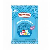 Confeito Miçanga Azul Nº0 500g - Mavalério