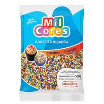 Confeito Miçanga Colorida Mil Cores N0 Mavalerio - 500g