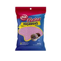 Confeito Miçanga Granulado Brigadeiro Varias Cores 500g