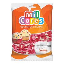 Confeito Mil Cores Coracao 150g