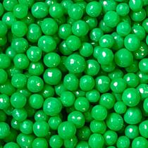 Confeito Pérolas - Verde - Grande - 60g - 1 unidade - Morello - Rizzo