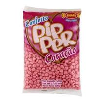 Confeito Pipper Frutas Morango Rosa 500gr Simas