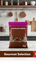 Confeitos de Chocolate ao Leite Crocantes 1kg