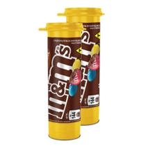 Confeitos M&M Chocolate ao Leite Minis com 30g Kit com duas unidades