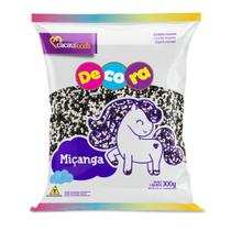 Confeitos Miçanga Chocolate 300g Cores Diversas - Cacau Foods