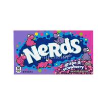 Confeitos Nerds Candy Grape e Strawberry 141g