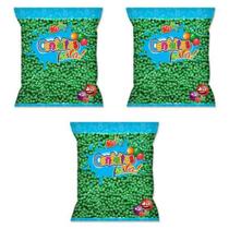 Confeitos Sprinkles Bolinha Maçã Verde Kit com 1,5kg Confeitos Sprinkles Bolinha Maçã Verde Kit com 1,5kg