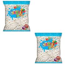 Confeitos Sprinkles Bolinha Sabor Coco para Bolos 2 Un. 500g Confeitos Sprinkles Bolinha Sabor Coco para Bolos 2 Un. 500g