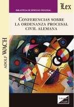 Conferencias sobre la ordenanza procesal civil alemana