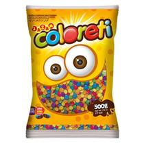 Confete Chocolate Coloreti Colorido - 500g