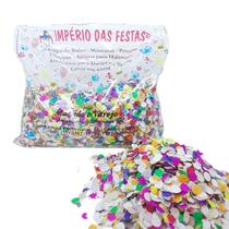 Confete coloridos de Papel Pacote com 200 Gramas Carnaval