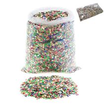 Confete de Carnaval Papel Colorido Kit com 100 pacotes 12k