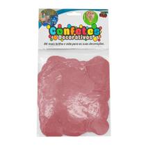 Confete Redondo 25g - Rosa Claro Dupla Face - Rizzo Balões - Estilo & Festas
