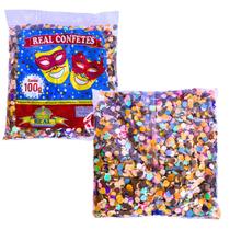 Confete Redondo Papel Festa Junina Carnaval Colorido 100g