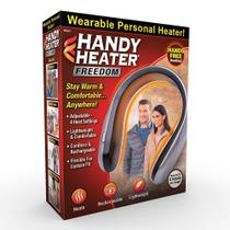 Configurações de aquecimento do aquecedor de pescoço Ontel Handy Heater Freedom 4