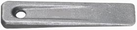 Configure o Wedge Williams WG-6 com 15 cm de comprimento e 3 cm de espessura