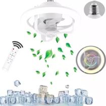 Conforto e Estilo: Ventilador Teto 50W com Luz RGB! Conforto e Estilo: Ventilador Teto 50W com Luz RGB!