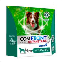 ConFront Coleira Deltametrina 25g para Cães Porte Grande - 1 Unidade