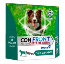 ConFront Coleira Deltametrina Cães Grandes World 25g