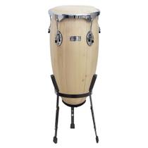 Conga 10” Natural Ferragem Cromada com Suporte New York