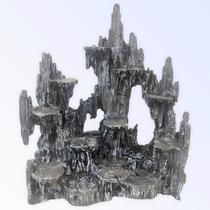 Congá p/ 12 Orixas de 10 cm Cinza escuro