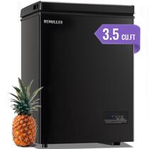Congelador embutido DEMULLER Deep Mini Freezer 80L com display preto Congelador embutido DEMULLER Deep Mini Freezer 80L com display preto