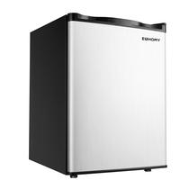 Congelador vertical EUHOMY 2,1 pés cúbicos com porta reversível prateado