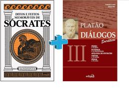 Conheça O Grande Pensador Sócrates Pai Da Filosofia Em Dois Livros sobre o Grande Mestre