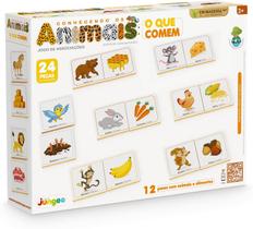 Conhecendo os animais - o que comem