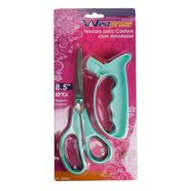 Conj. 1 Tesoura Soft 8,5 C/ Amolador