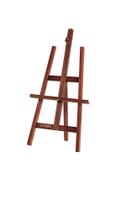 CONJ. 10 Cavalete de Mesa Para Pintura 4107 Madeira Pinus Cor Mogno 75cm - Souza CONJ. 10 Cavalete de Mesa Para Pintura 4107 Madeira Pinus Cor Mogno 75cm - Souza