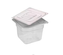 CONJ 10 CUBAS Gastronômicas Em POLICARBONATO GN 1/6X100 mm 1,5 Litros + 10 TAMPAS Em POLI Tradicional Originais CAMBRO CONJ 10 CUBAS Gastronômicas Em POLICARBONATO GN 1/6X100 mm 1,5 Litros + 10 TAMPAS Em POLI Tradicional Originais CAMBRO