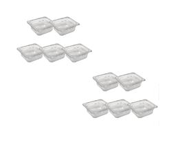 CONJ 10 CUBAS Gastronômicas Em POLICARBONATO GN 1/6X65 mm 900/1000 ml Sem TAMPA CAMBRO CONJ 10 CUBAS Gastronômicas Em POLICARBONATO GN 1/6X65 mm 900/1000 ml Sem TAMPA CAMBRO