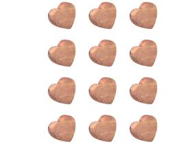 Conj 12 Aneis Bloco Aromático De Cedro Natural Coração Conj 12 Aneis Bloco Aromático De Cedro Natural Coração