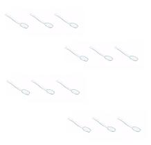 CONJ 12 COLHERES Para BUFFET, SORVETERIA, AÇAI, INGREDIENTES Transparente 20,5 cm SPO8CW135 CAMBRO CONJ 12 COLHERES Para BUFFET, SORVETERIA, AÇAI, INGREDIENTES Transparente 20,5 cm SPO8CW135 CAMBRO