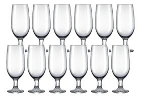 Conj. 12 Taças De Vidro Para Cerveja Chopp Floripa 300 Ml Nadir 7732 Transparente Conj. 12 Taças De Vidro Para Cerveja Chopp Floripa 300 Ml Nadir 7732 Transparente
