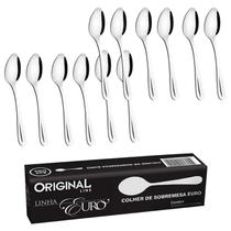 Conj 12un colher inox s/mesa euro