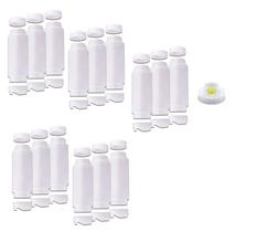 Conj 15 Bisnagas 710 ml (24 Oz) FIFO Bootle Canadá Original Bico NSF Com Válvula Removível AMARELA Para Molhos e Caldas de Consistência MÉDIA