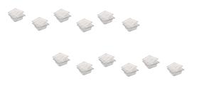 CONJ 15 CUBAS Gastronômicas Em POLICARBONATO GN 1/6X65 mm 900 ml + 15 TAMPAS 1/6 Em POLI Sem ABERTURA CAMBRO CONJ 15 CUBAS Gastronômicas Em POLICARBONATO GN 1/6X65 mm 900 ml + 15 TAMPAS 1/6 Em POLI Sem ABERTURA CAMBRO