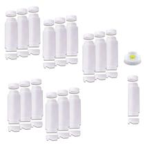 Conj 16 Bisnagas 473 ml (16 Oz) FIFO Bootle Canadá Original Bico NSF Com Válvula Removível AMARELA Para Molhos e Caldas de Consistência Média