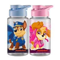 Conj 2 Garrafinhas De Agua Decorada 500ml Patrulha Canina